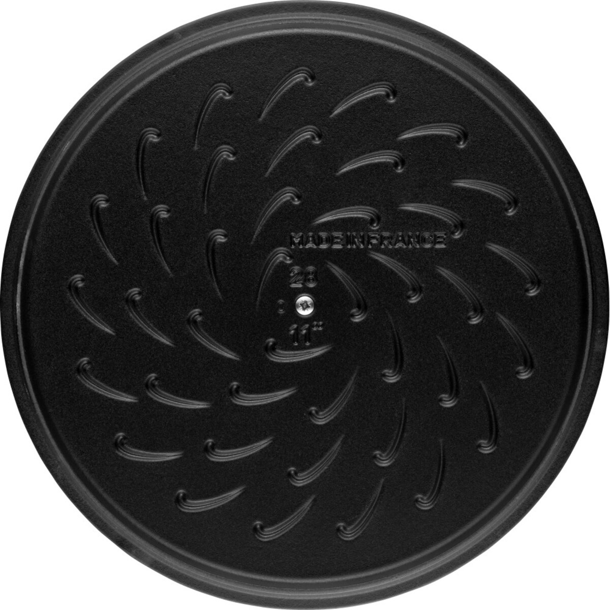 Głęboka patelnia do duszenia z pokrywką Staub - 24 cm, Grafitowy