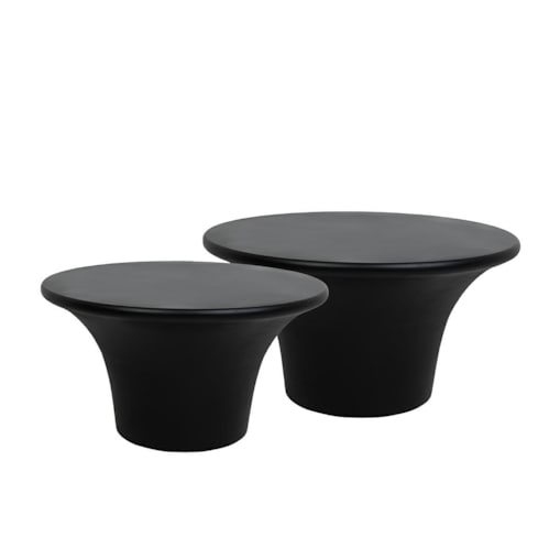 MaMaison zestaw stolików kawowych PODIUM czarny