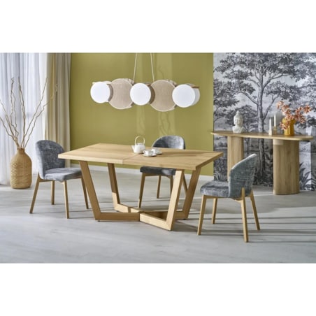 Stół rozkładany MASSIVE 3 160(250)x90 dąb naturalny