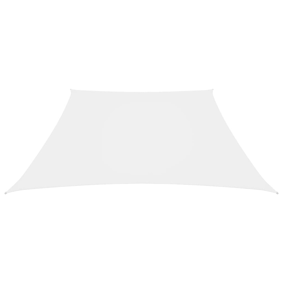 vidaXL Trapezowy żagiel ogrodowy, tkanina Oxford, 4/5x4 m, biały