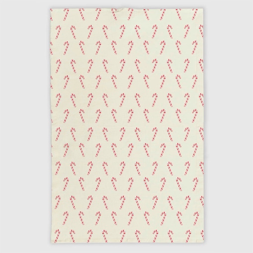 Ręcznik kuchenny świąteczny - Laski cukrowe 50x70 cm