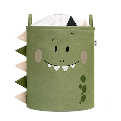 kosz na zabawki sipo, wersja premium, zamykany na ściągacz, dino, xxl