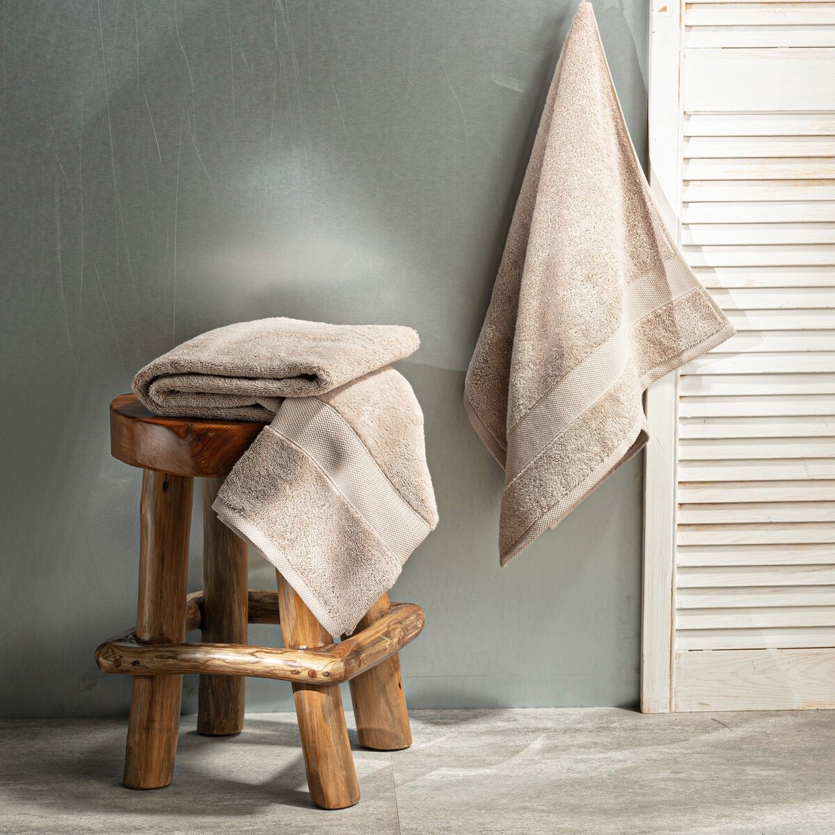 Ręcznik Cairo 70x140cm beige, 70 x 140 cm