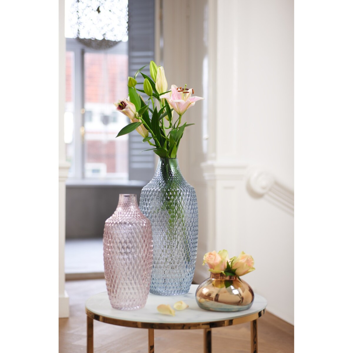 Leonardo - Wazon szklany złoty 14 Poesia