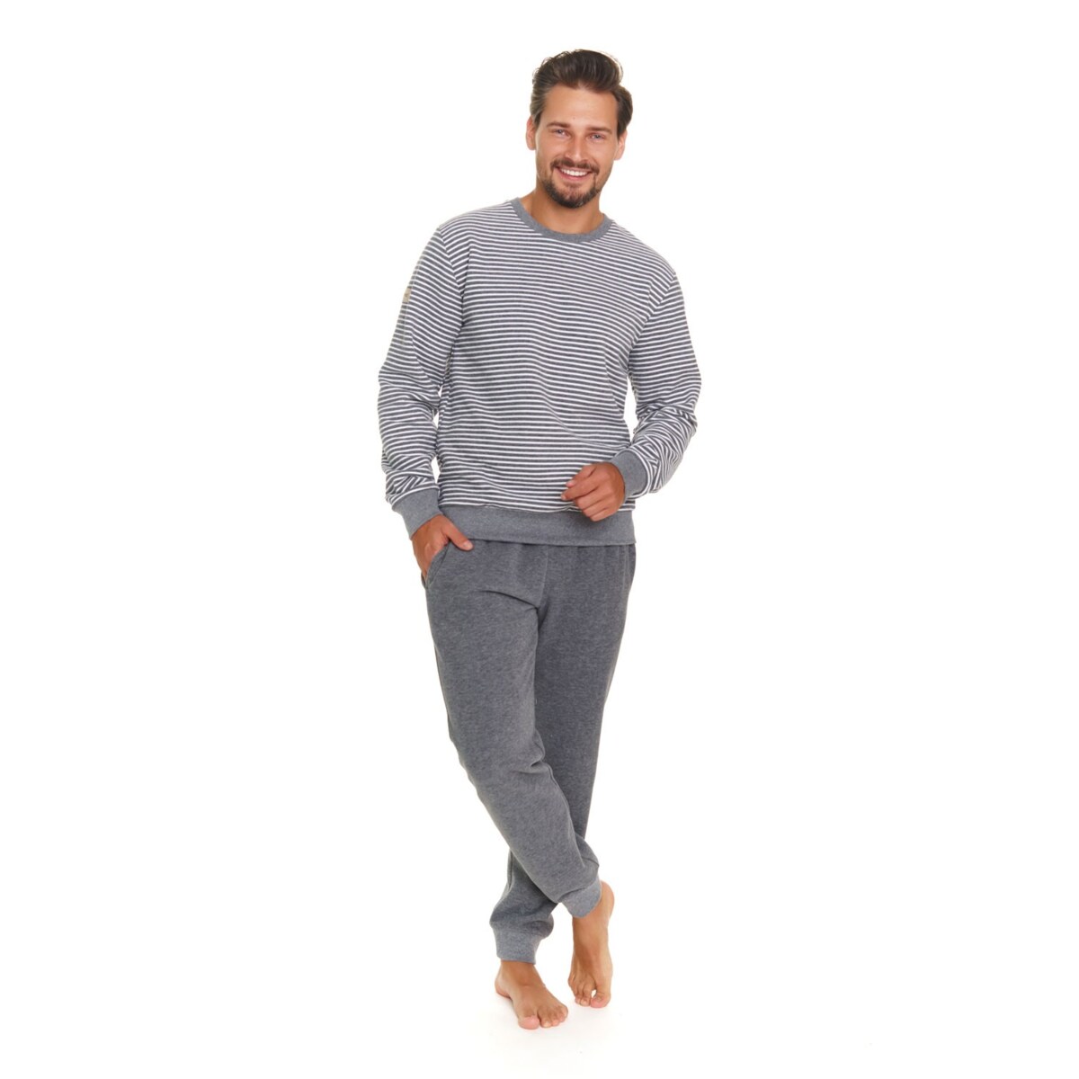 Piżama męska w paseczki