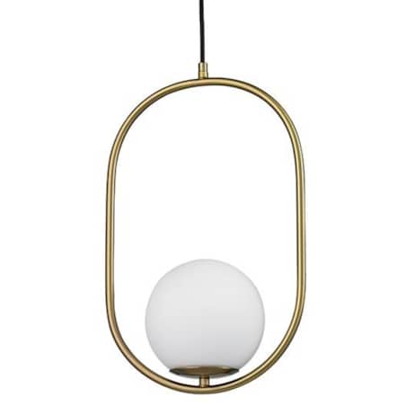 Eliptyczna lampa wisząca Aurelia MSE010100302 złota