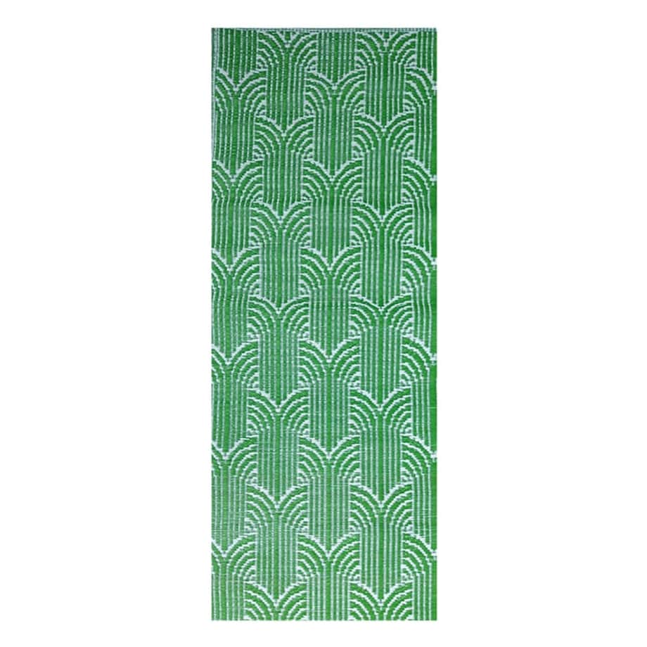 Dywan Zewnętrzny Dwustronny Zielony 68 x 125 cm