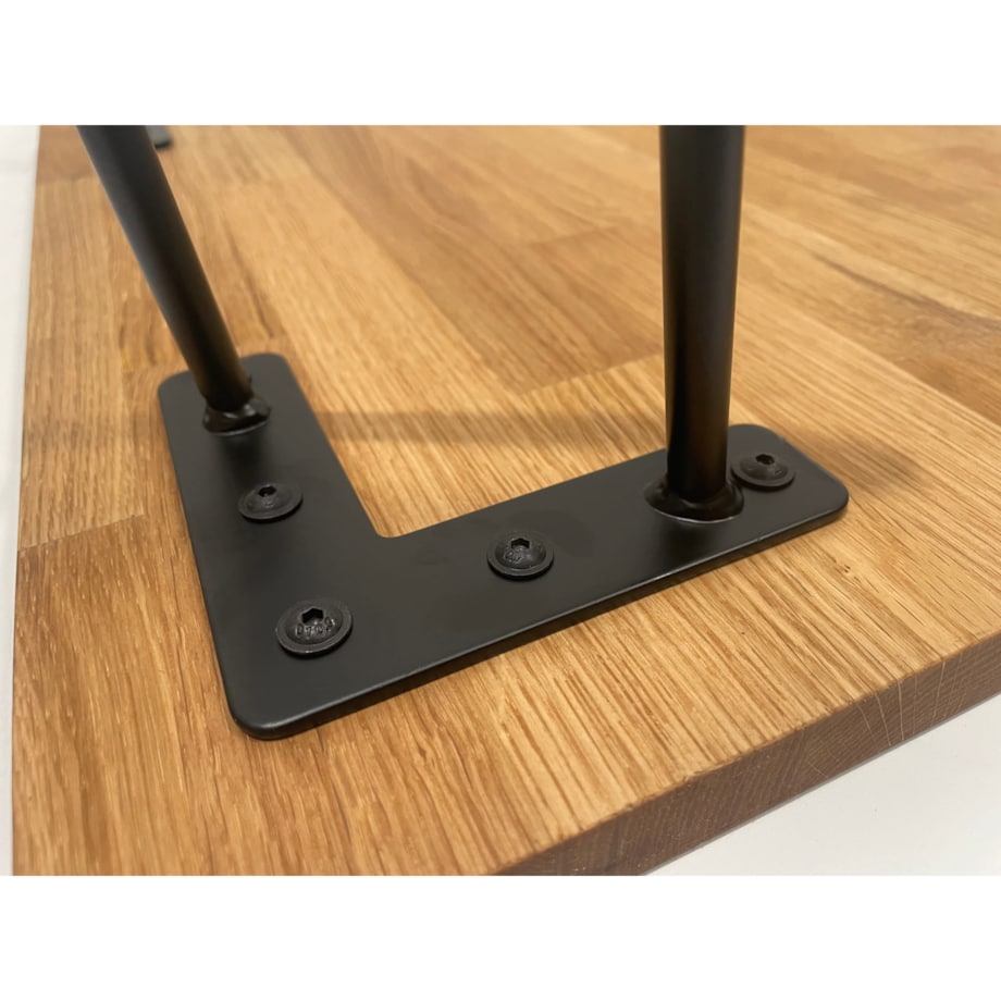 Stolik kawowy Tavolo dębowy LOFT 50x50cm