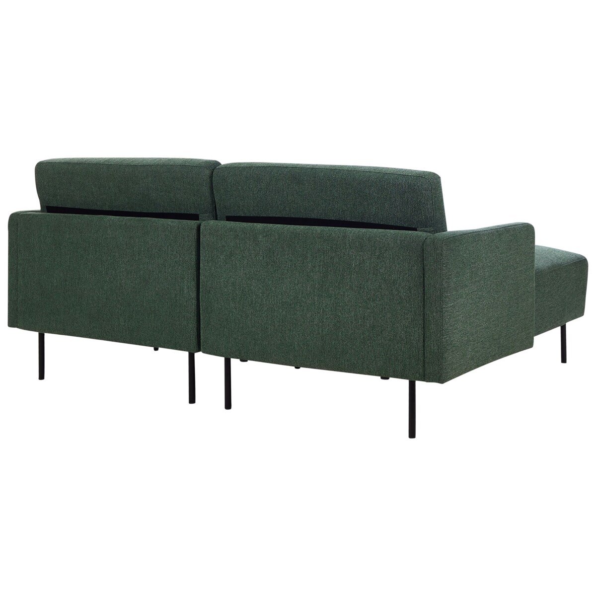 Narożnik 2-osobowy prawostronny zielony BREDA