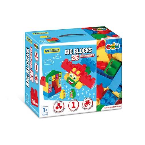 Big Blocks klocki 26el.