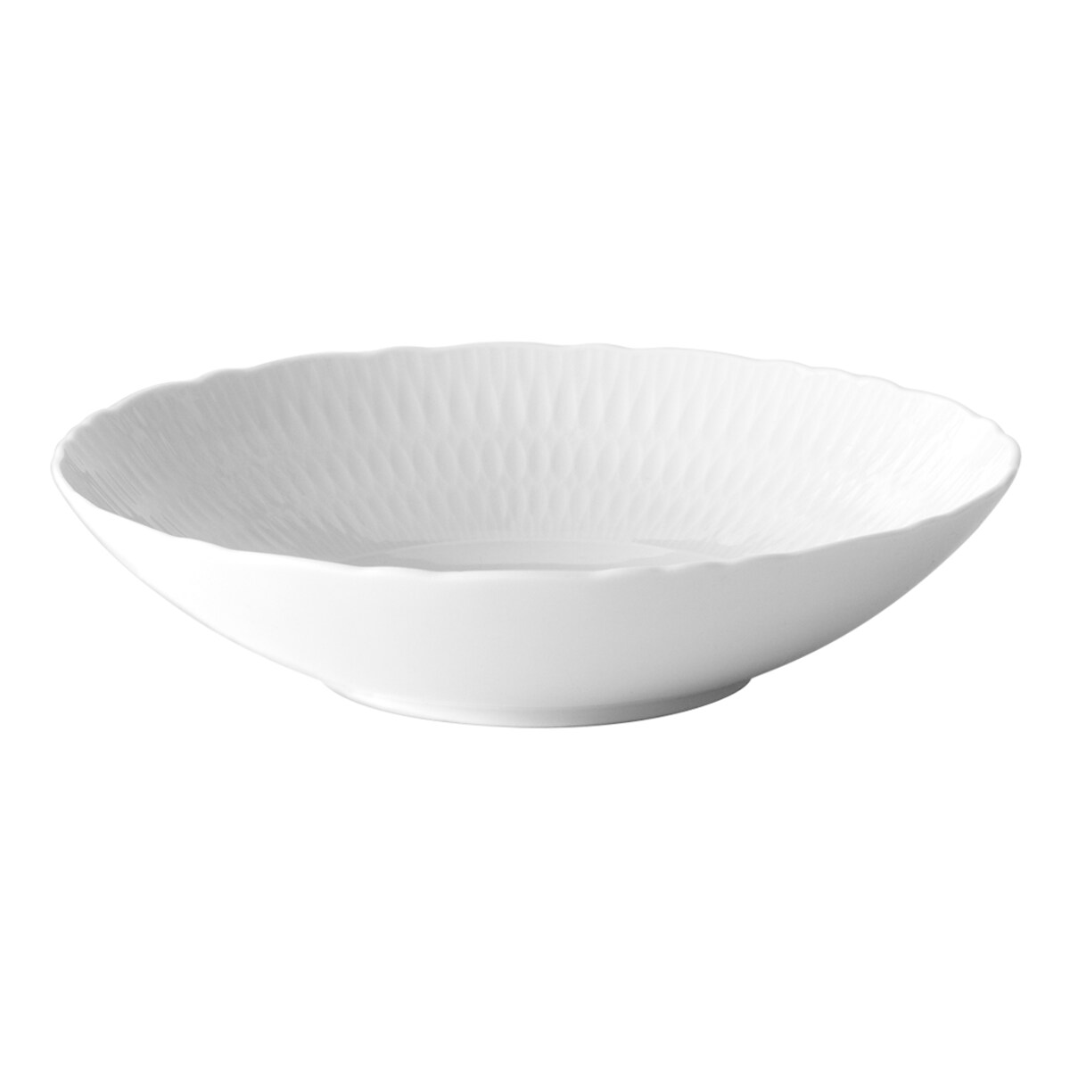 Talerz głęboki 22 cm Sofia biała 0001