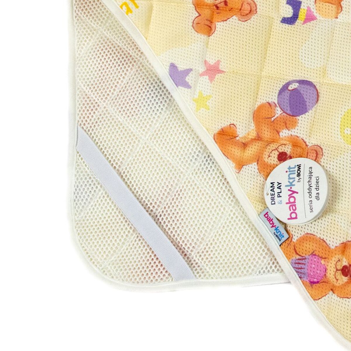 Top na materac 120x60 cm ochraniacz - DREAM Misie