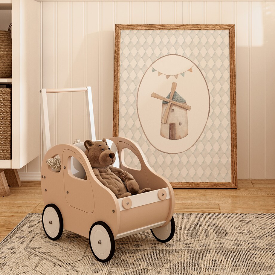 Plakat dla dzieci Wiatrak 40x50