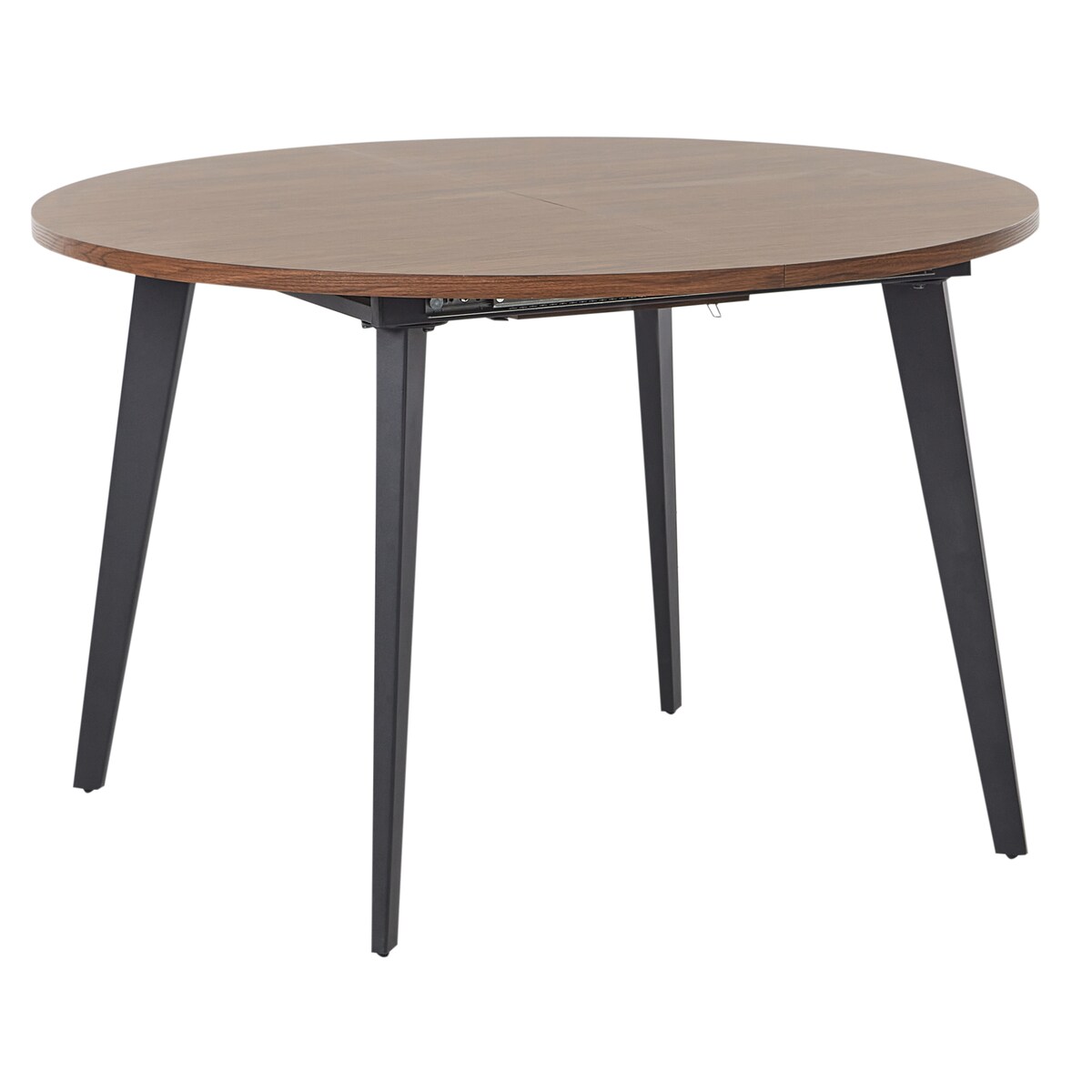 Stół do jadalni rozkładany BOVINA Ciemnobrązowy 120/150 cm 120 cm