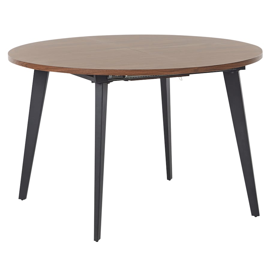 Stół do jadalni rozkładany BOVINA Ciemnobrązowy 120/150 cm 120 cm