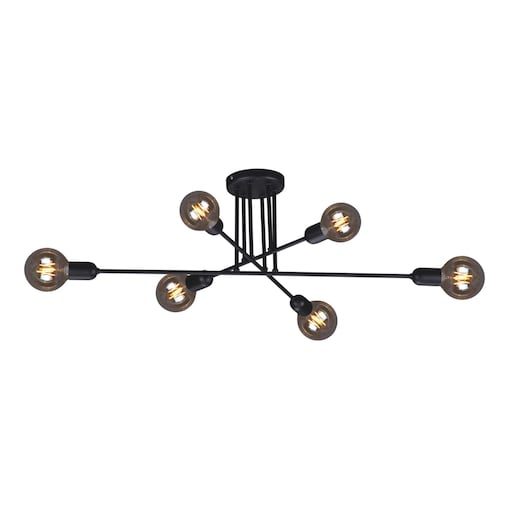 Lampa sufitowa K-4383 z serii SITYA BLACK