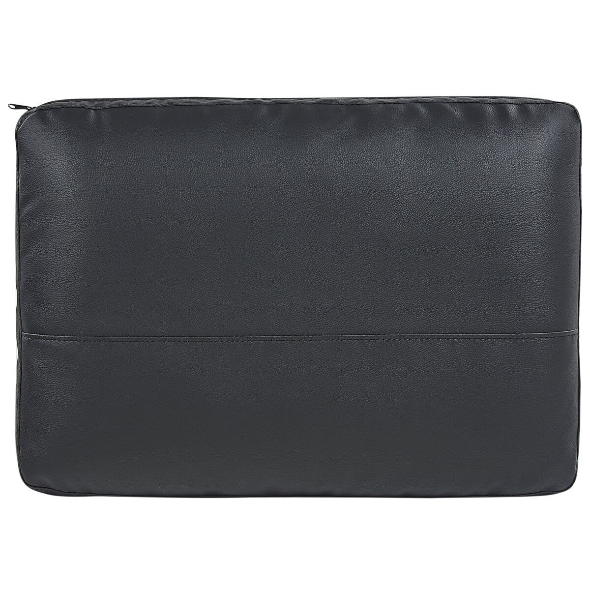 Sofa 3-osobowa ekoskóra czarna SOVIK