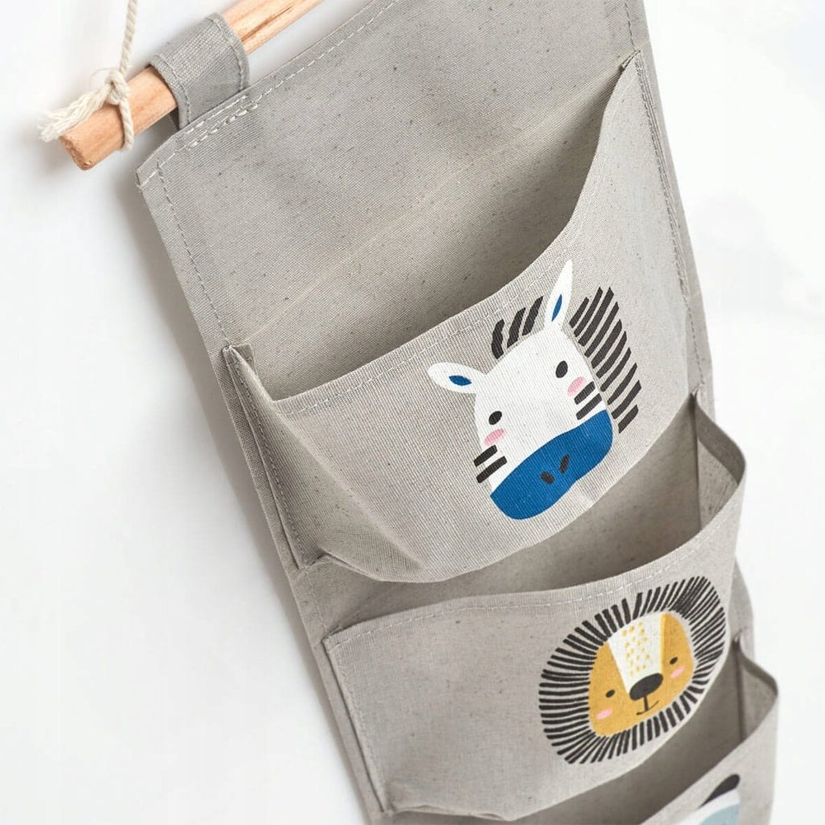 Wiszący Organizer Pojemnk materiałowy na Zabawki Zeller 81 cm na Ścianę