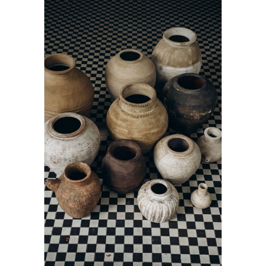 Wazon z terakoty VINA, W: 35 cm