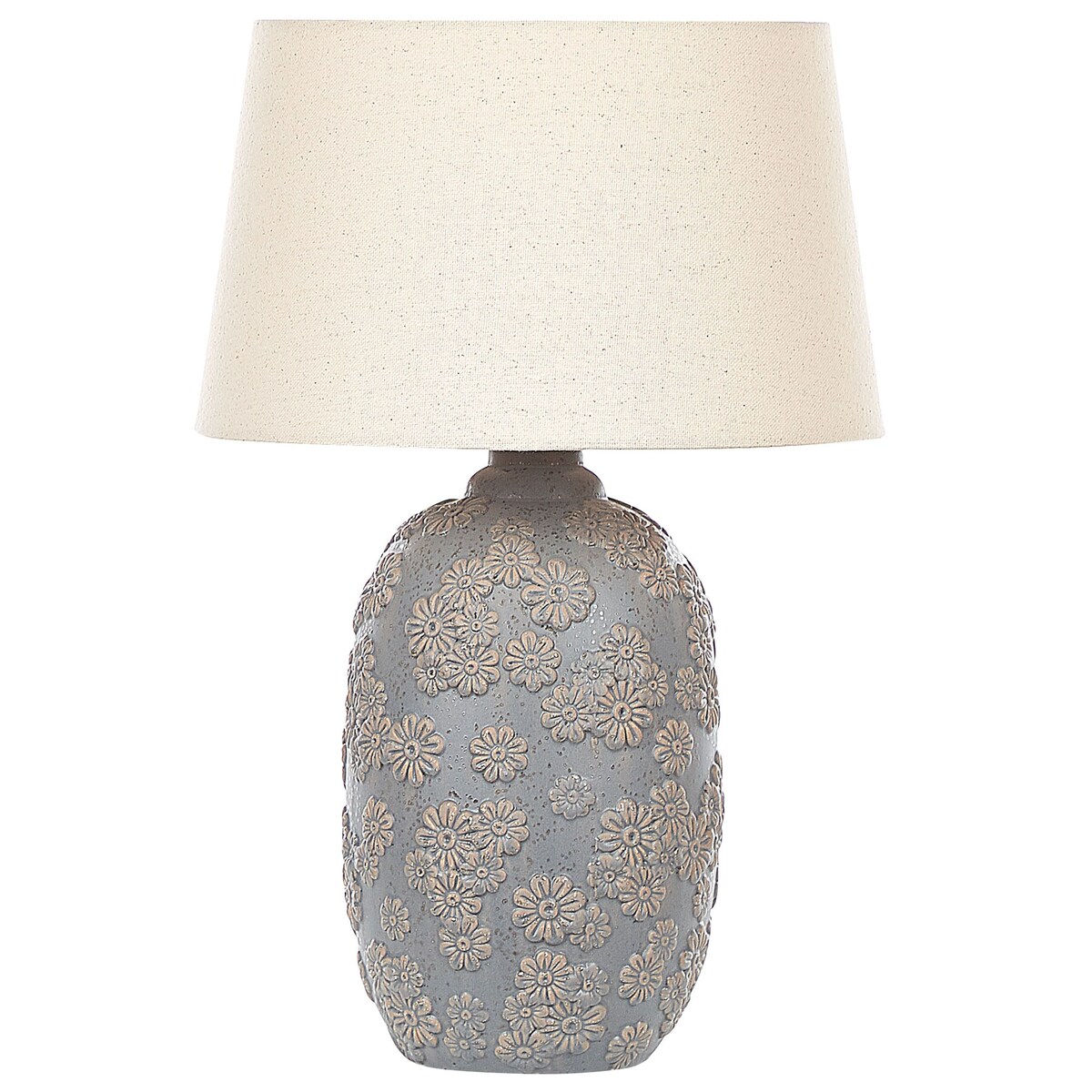 Lampa stołowa FERREY Ceramika Szary