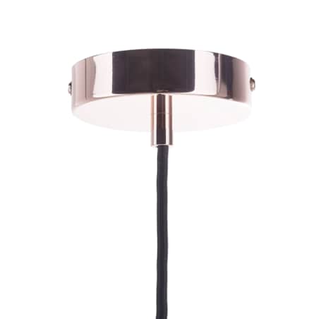 Lampa wisząca szklana miedziana TORRE