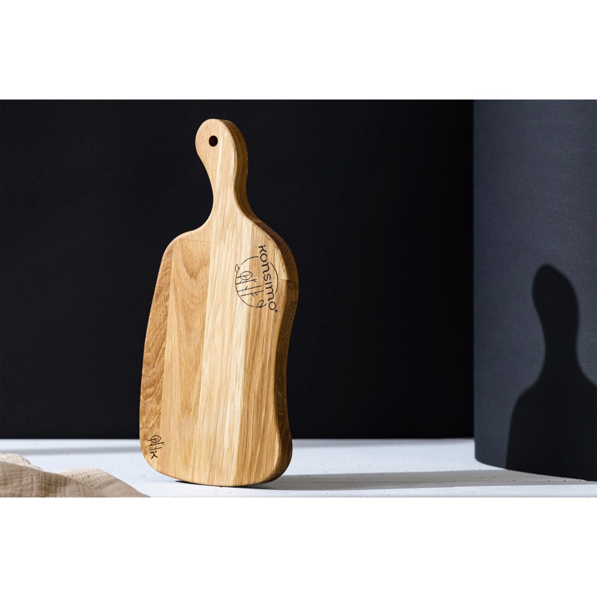 Konsimo LIVO Deska śniadaniowa, drewno dębowe