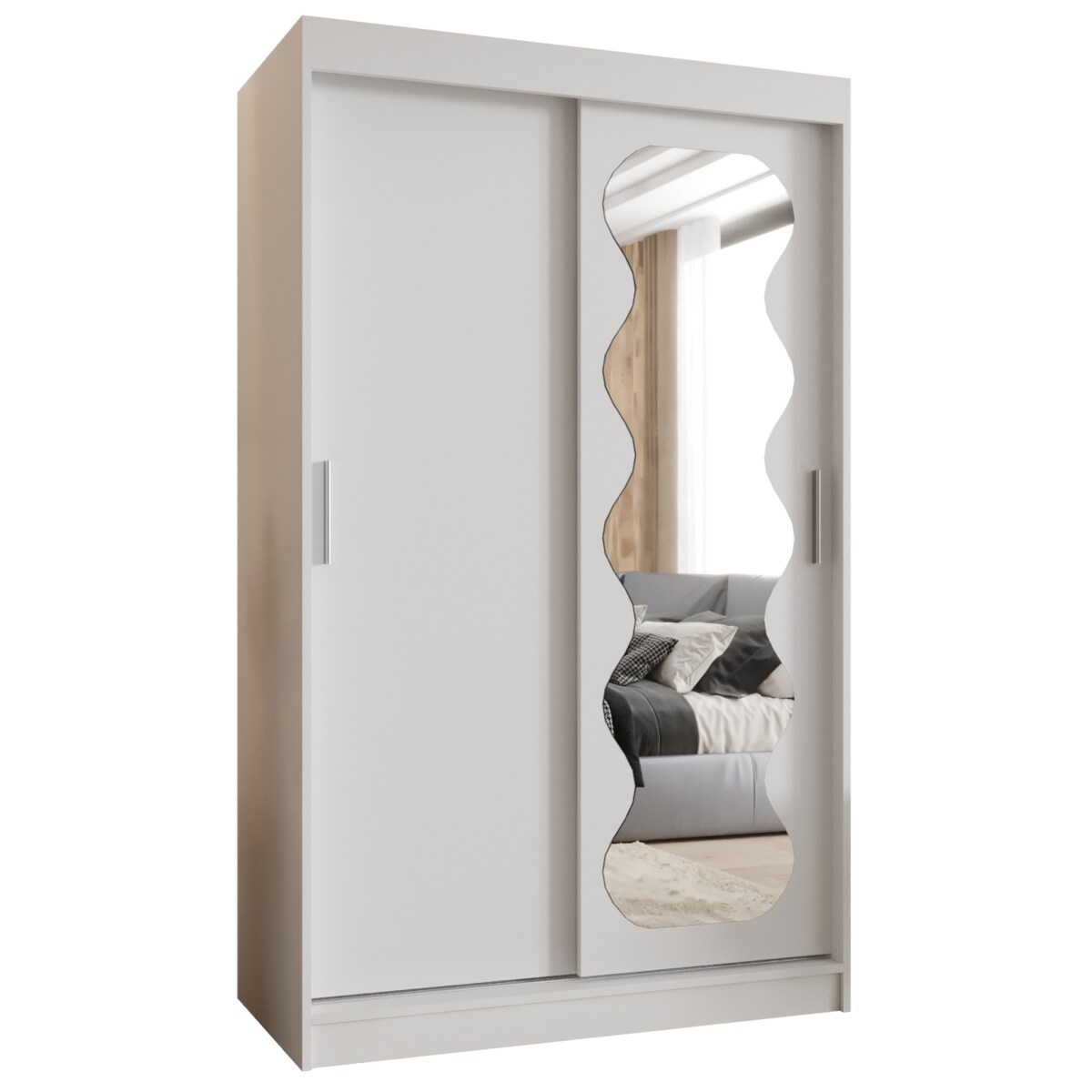 Szafa przesuwna SPOTI 120 biały