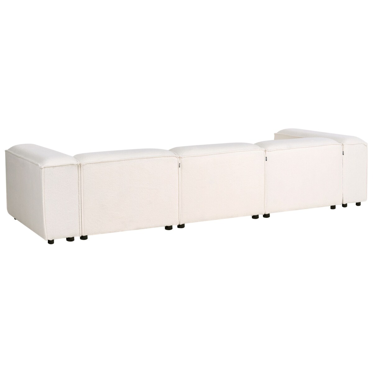 Sofa modułowa dla 3 osób ARDAL Boucle Złamana biel