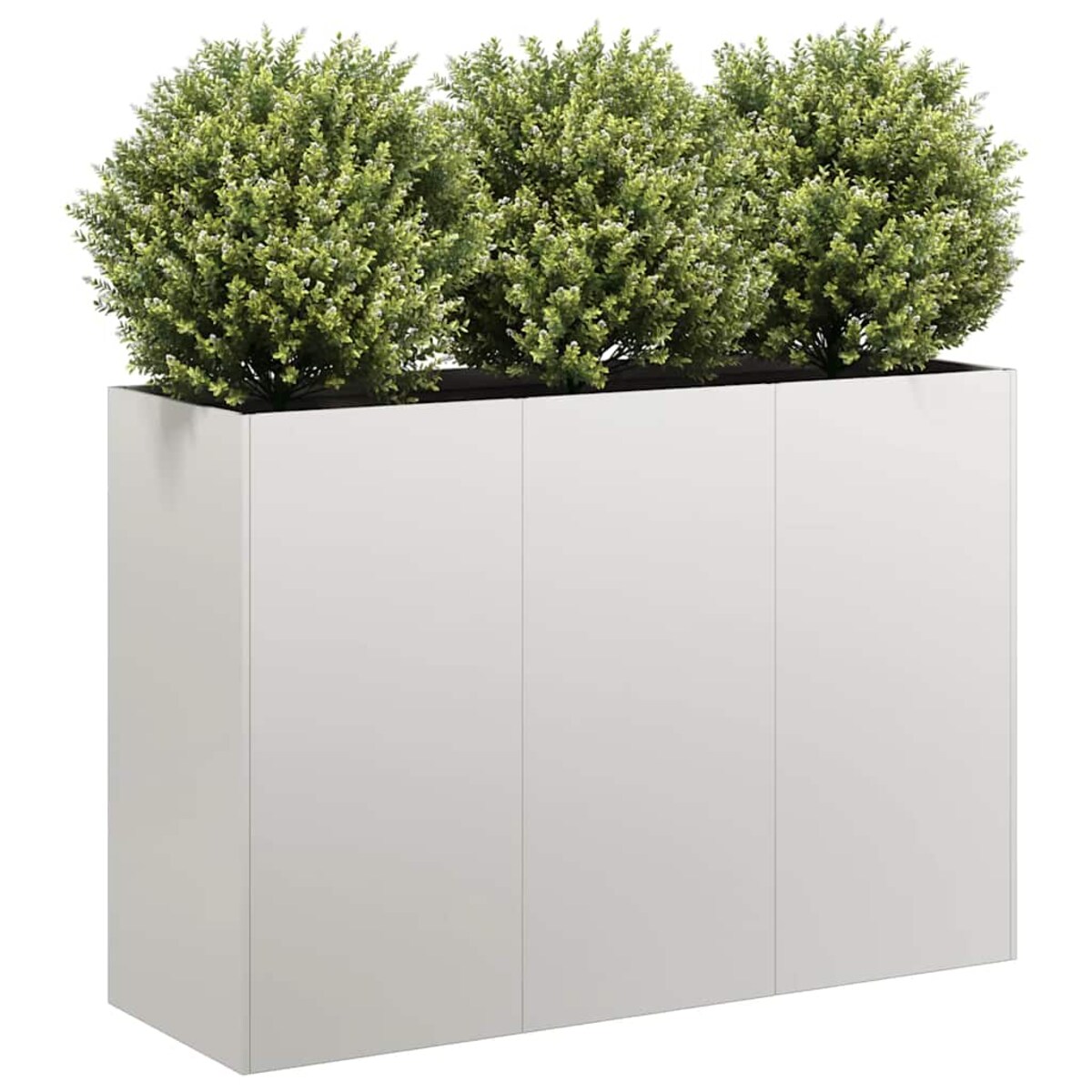 vidaXL Doniczka 120x40x80 cm Stal nierdzewna
