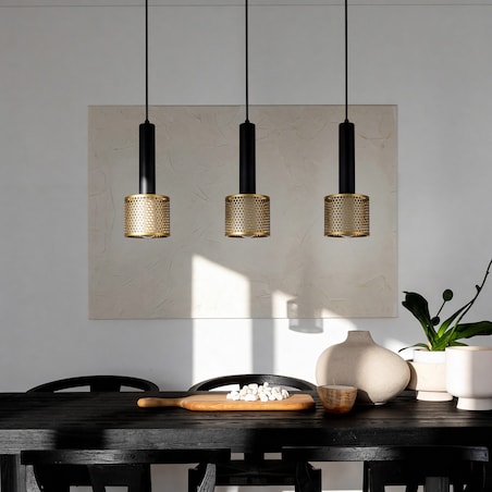 Lampa wisząca Light Prestige Amo czarny 3 x E27 1 szt.