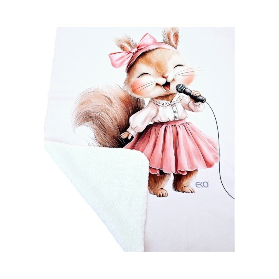 Kocyk Panelowy Muszelka PIOSENKARKA