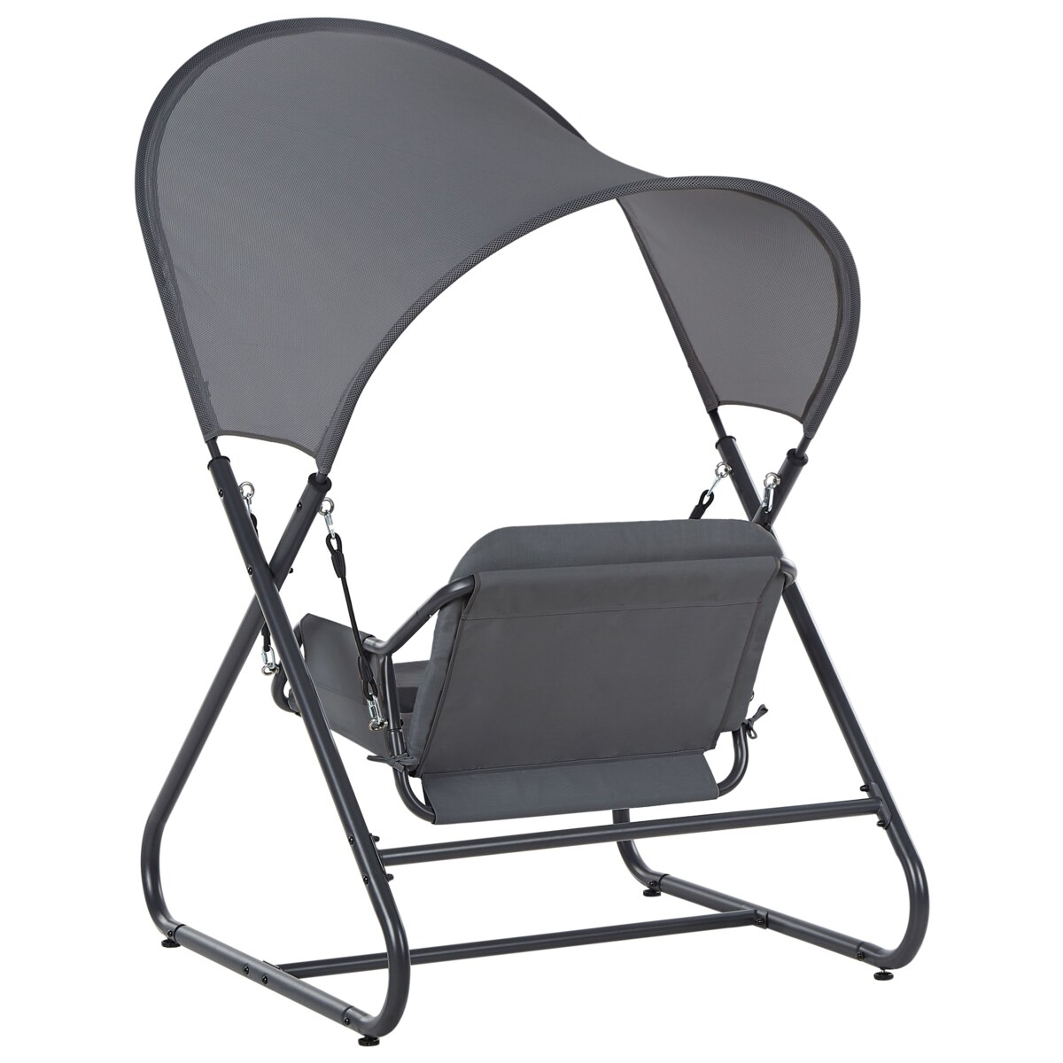 Huśtawka ogrodowa SOLAGNA Metal Ciemnoszary