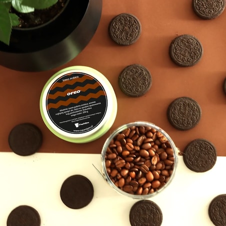 Kawa aromatyzowana o smaku Orreo ziarnista ARABICA Cup&You PREMIUM 200g na prezent upominek dla kobiety mężczyzny faceta mamy taty żony męża