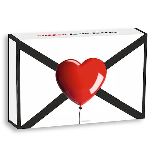 Love Message zestaw kaw smakowych aromatyzowanych - prezent upominek dla zakochanych na walentynki 2024 dla niej niego chłopaka dziewczyny żony męża