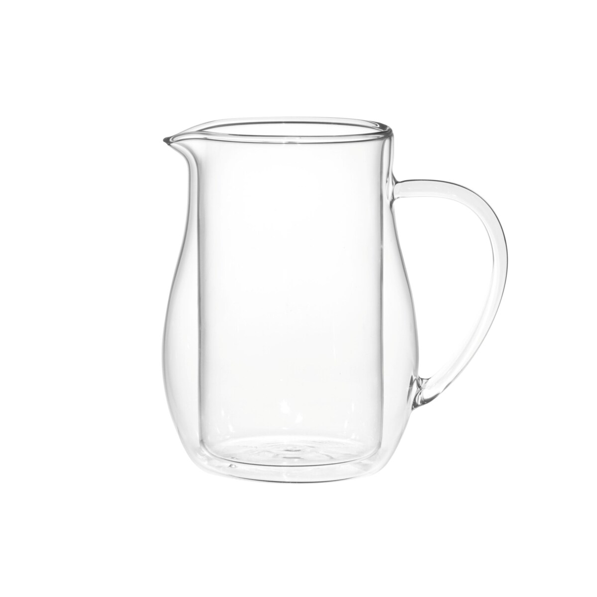 Szklany dzbanek z podwójną ścianką, 700 ml
