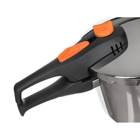 KOMPLET SZYBKOWARY duży + mały pokrywa pokrętło 4 i 6L GARNEK szybkie danie