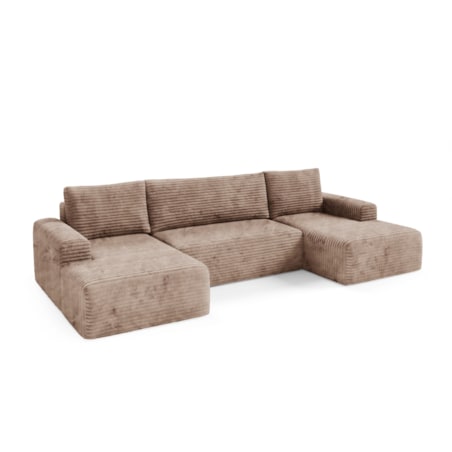 Narożnik SONTII U gruby sztruks Kolor: TILIA 17