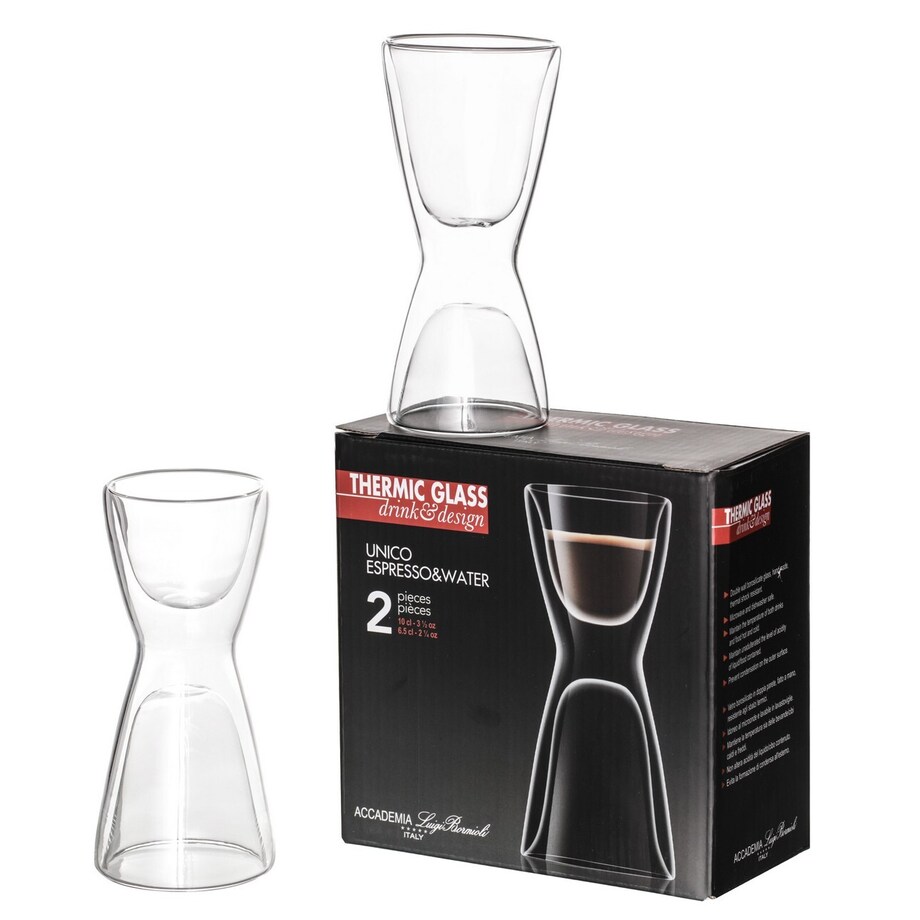 Szklanki do espresso Termico 2 szt. 65ml, 6,5 x 6 x 14,7 cm