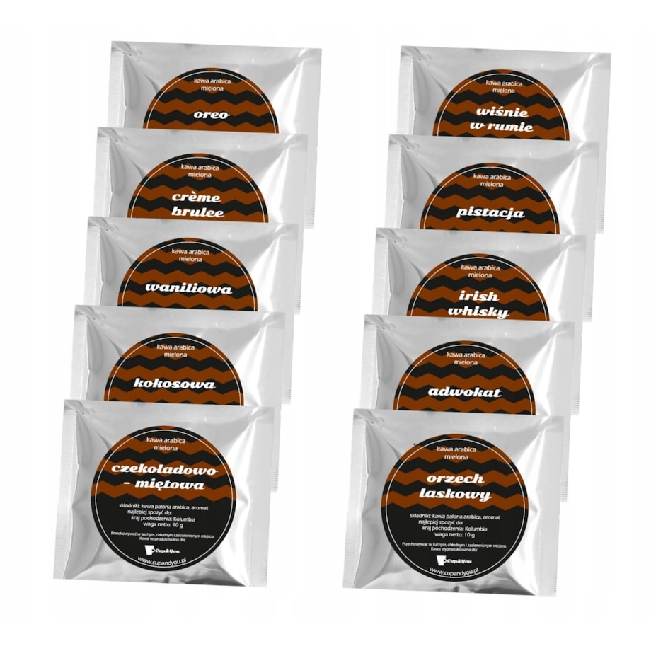 Duży aromatyczny box z kawą i herbatą prezent dla Mamy Teściowej+ zaparzacz