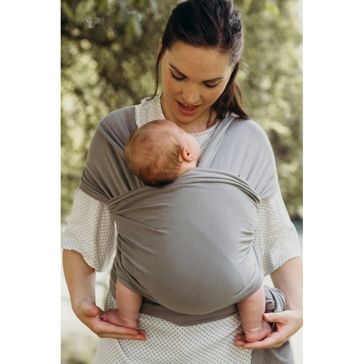 Chusta do noszenia dziecka BOBA Wrap - szary