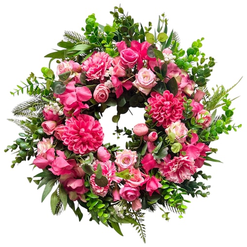 Wielkanocny wianek ø 50-55 cm stroik wiosenny XXL JULIE