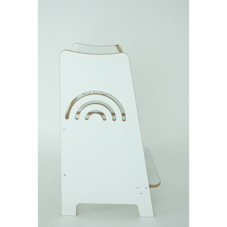 Kitchen Helper Pomocnik PODEST dla Dzieci do kuchni Tęcza DREWNIANY CE