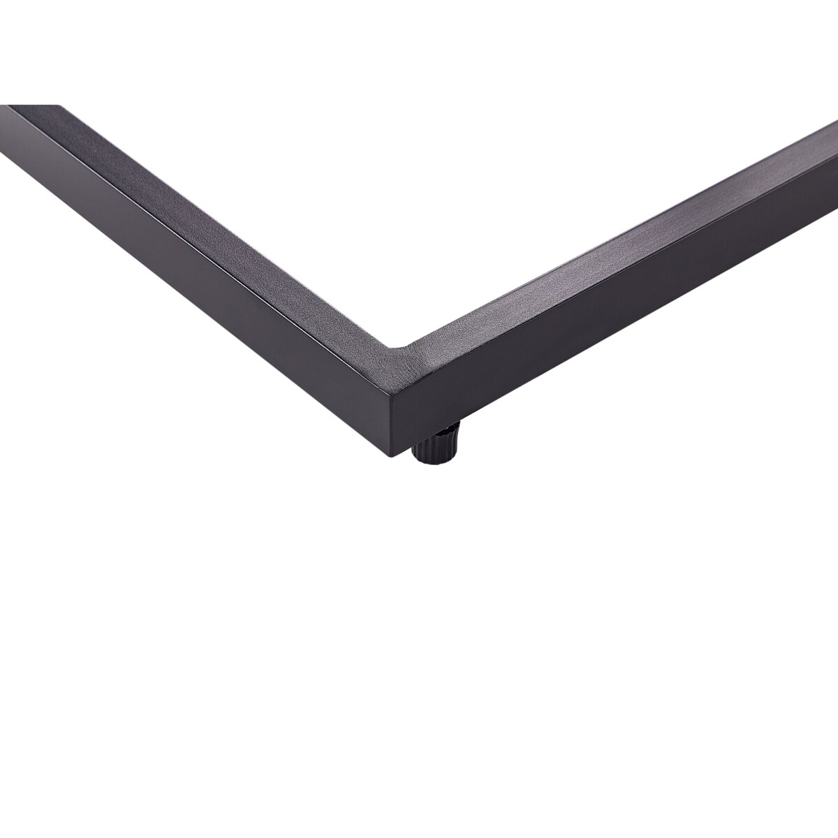 Stół ogrodowy MDF Czarny MESSINA