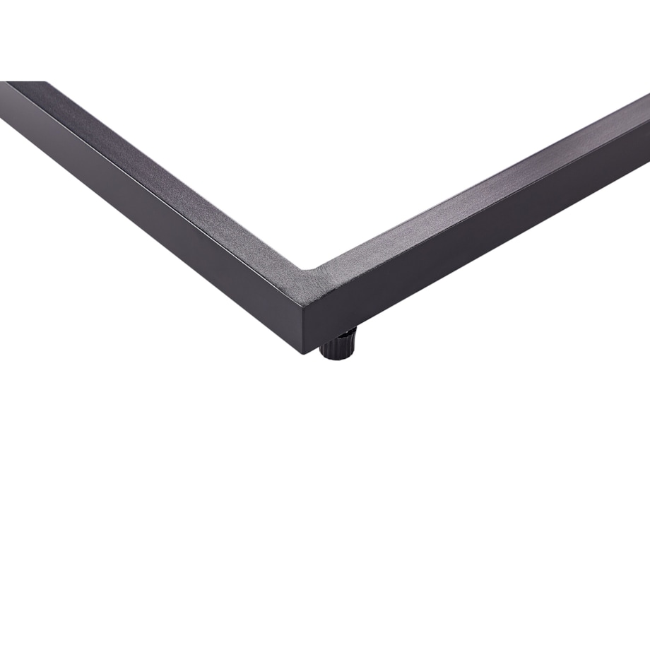 Stół ogrodowy MDF Czarny MESSINA