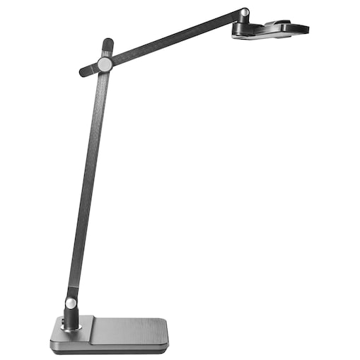 Lampa biurkowa LED SERPENS Ze ściemniaczem Szary
