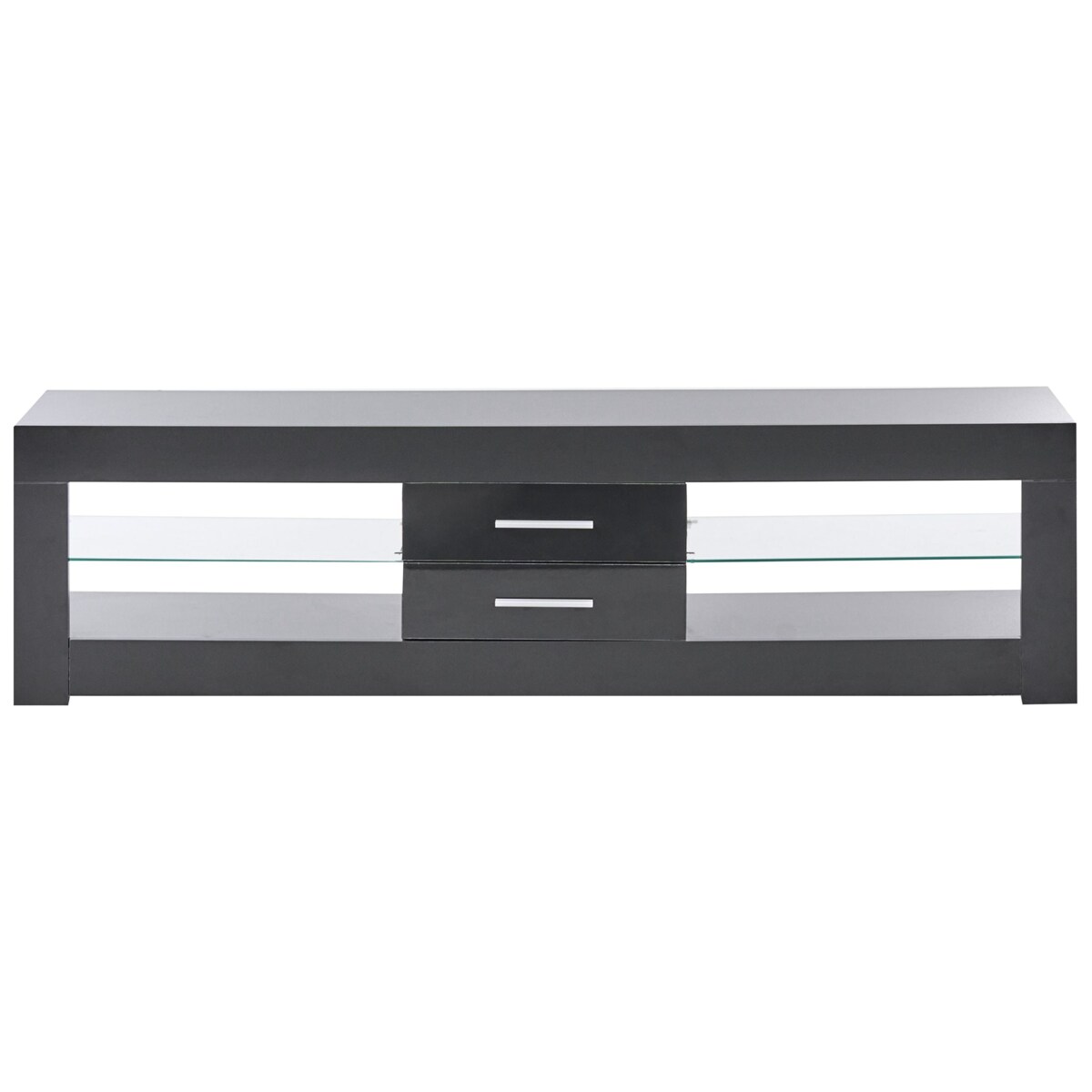 Szafka RTV LED ESQUIMALT Czarny