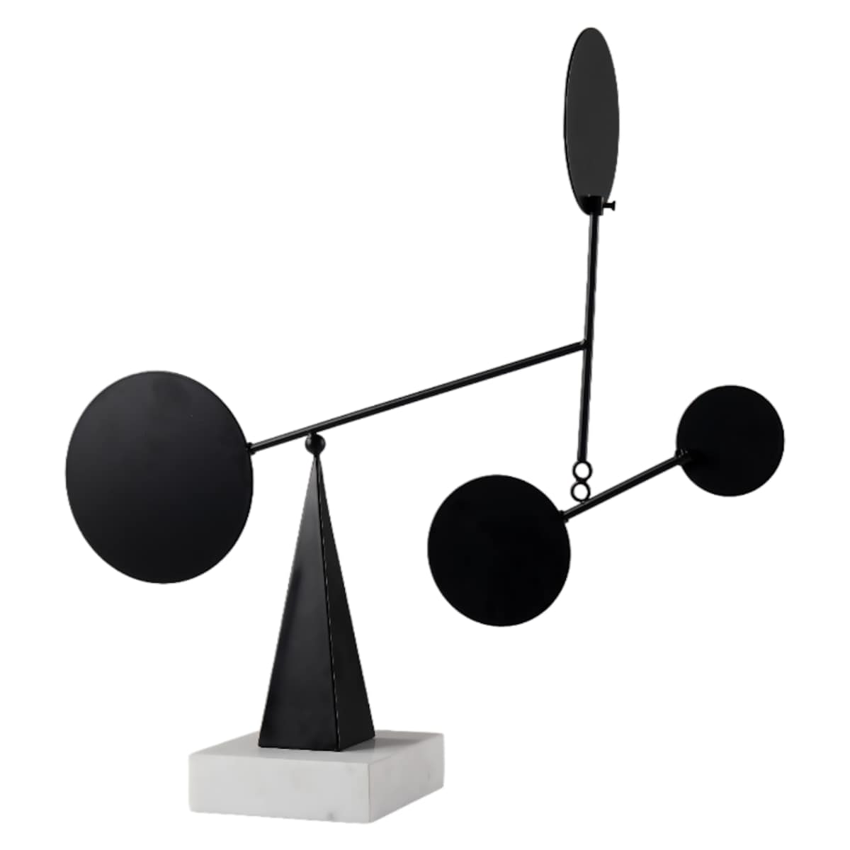 FIGURKA DEKORACYJNA JOSHUA CZARNA