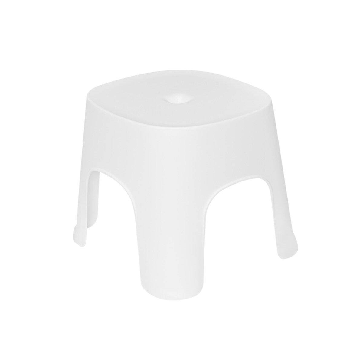 Krzesełko dla dzieci plastikowe białe stołek siedzisko