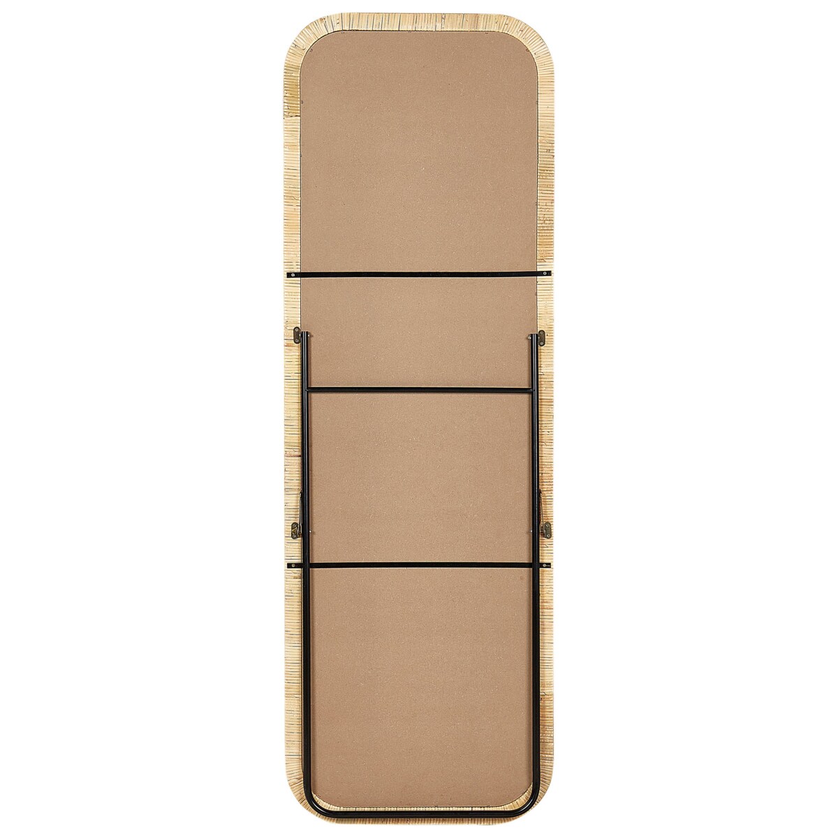 Lustro stojące 150 cm naturalne MALANGE