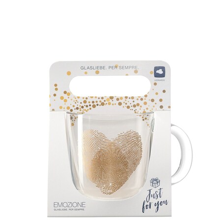 Szklanka 0,4l odcisk palca... EMOZIONE